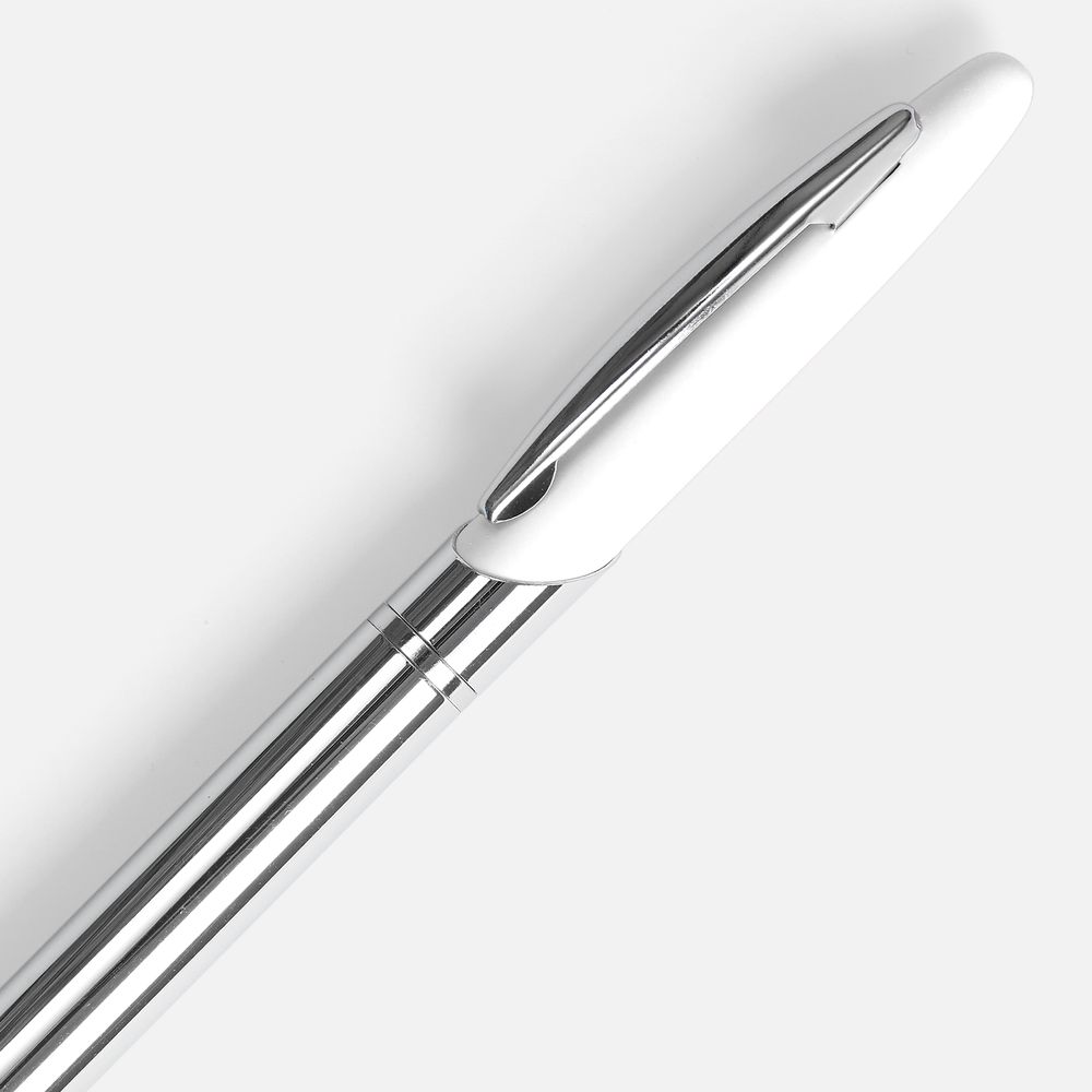 Ручка шариковая Dagger Soft Touch, белая — фото 1