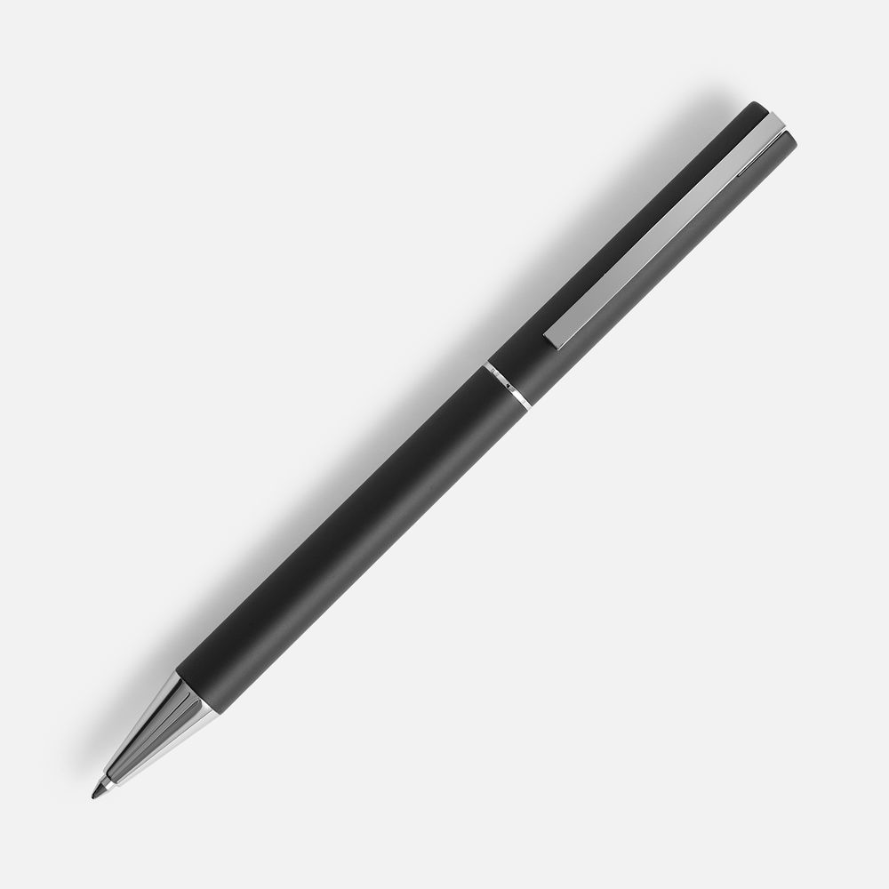 Ручка шариковая Blade Soft Touch, черная — фото 2