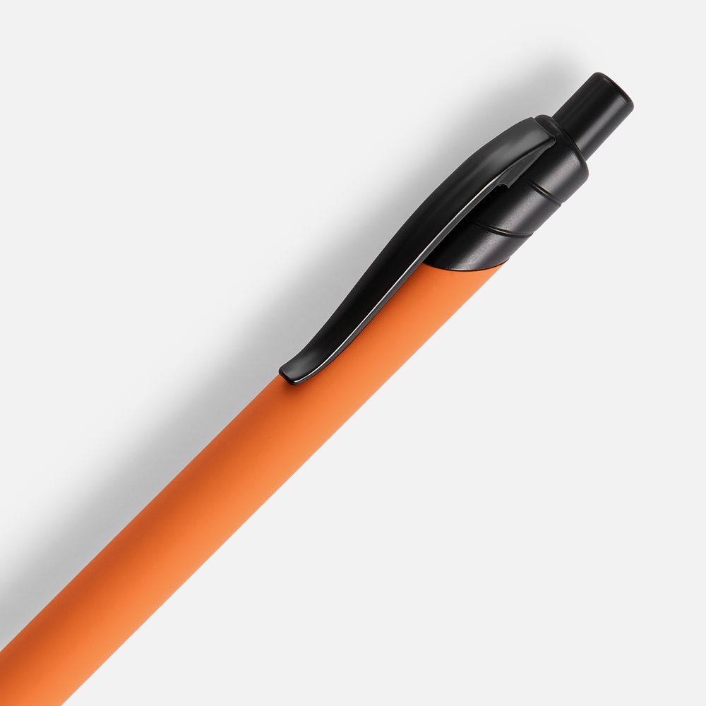 Ручка шариковая Undertone Black Soft Touch, оранжевая — фото 3