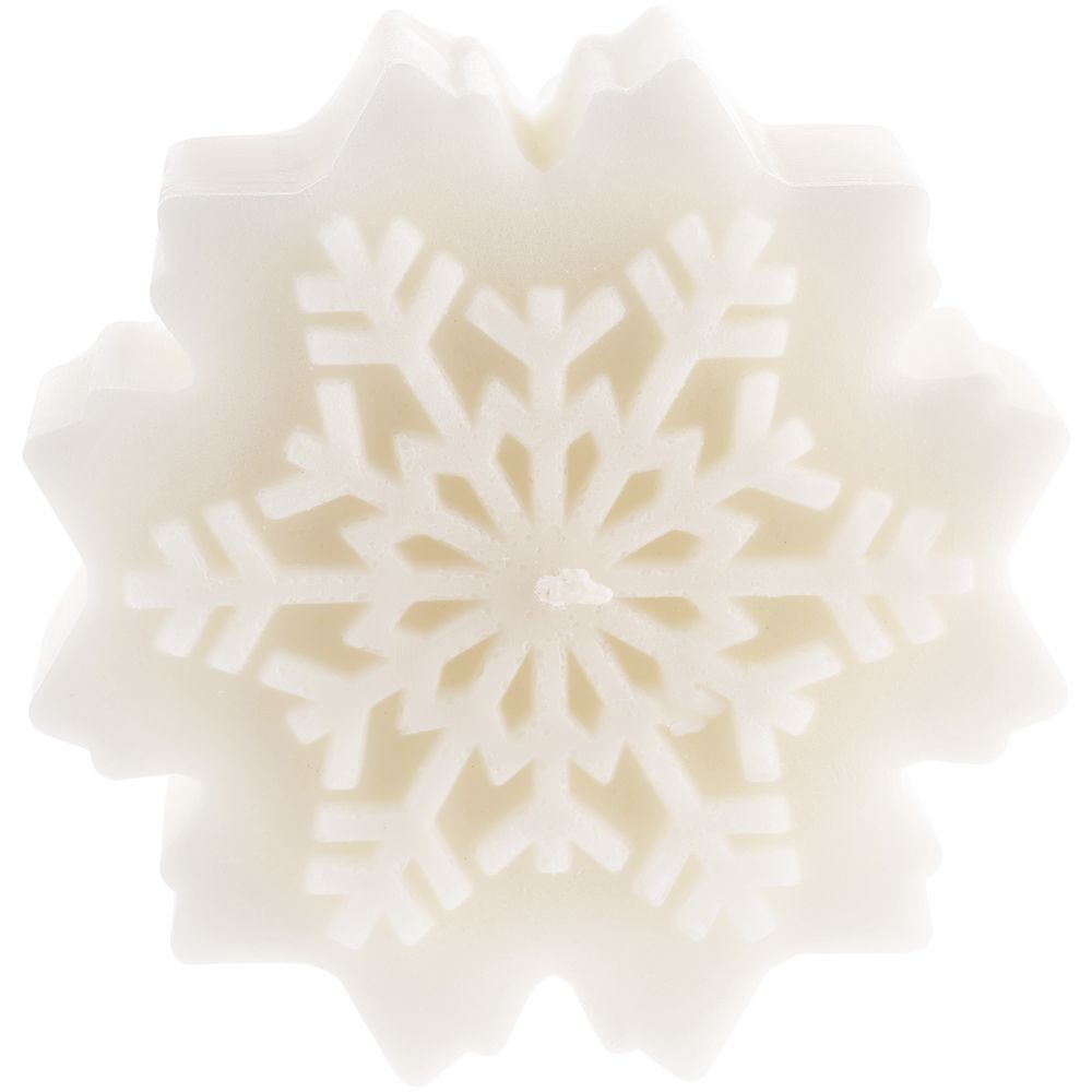 Свеча Snowflame 1, белая, 8 см — фото 2