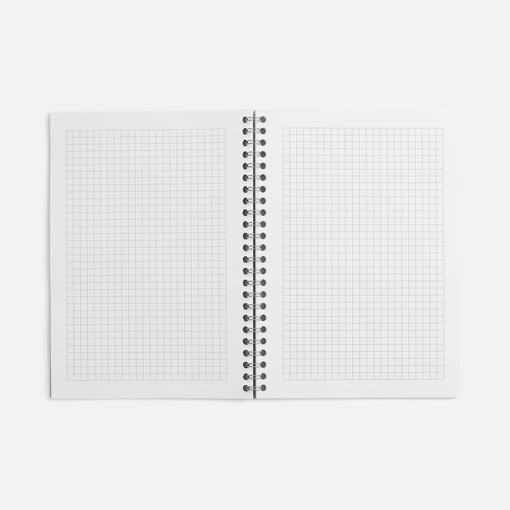 Блокнот Salvador в клетку, красный ver.2 — фото 1