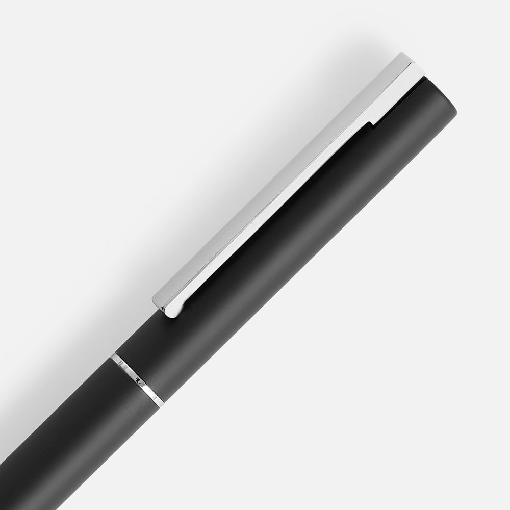 Ручка шариковая Blade Soft Touch, черная — фото 3
