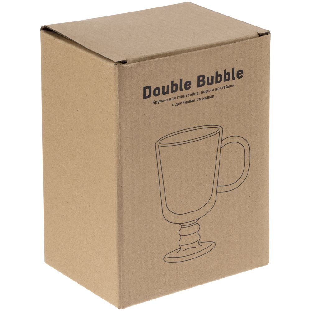 Кружка с двойными стенками для глинтвейна и коктейлей Double Bubble — фото 6