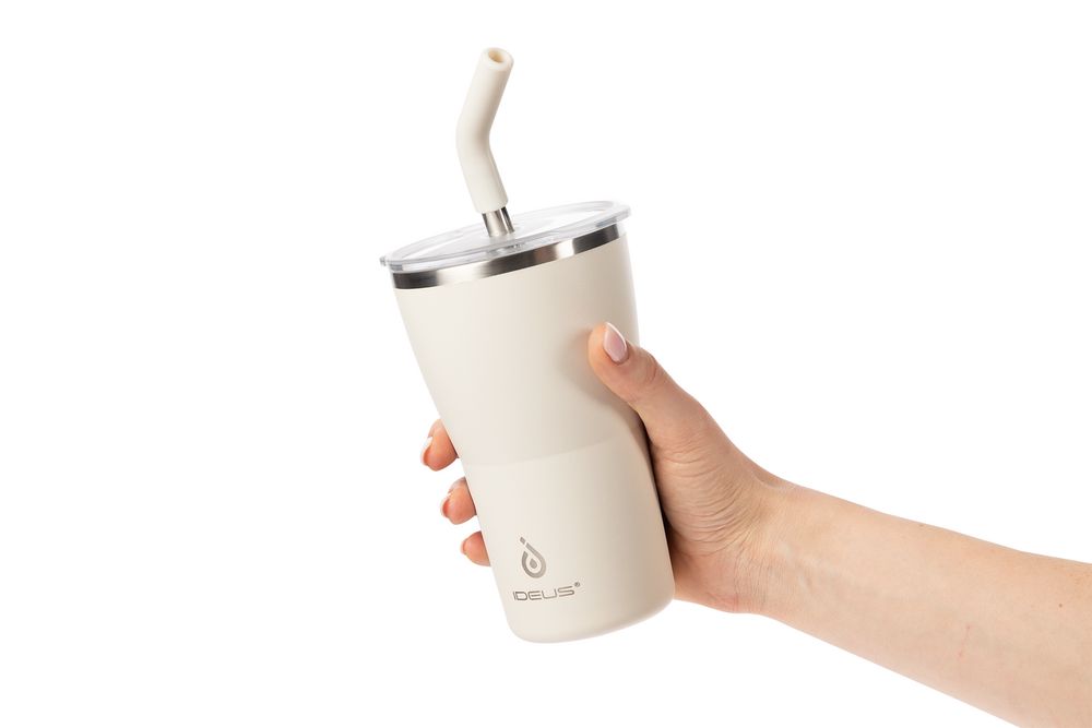 Термостакан Sapporo, белый (молочный) — фото 10