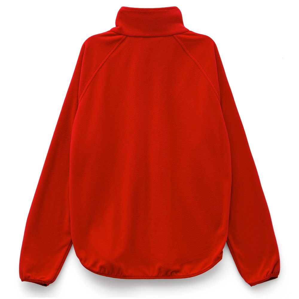 Куртка флисовая унисекс Fliska, красная — фото 4