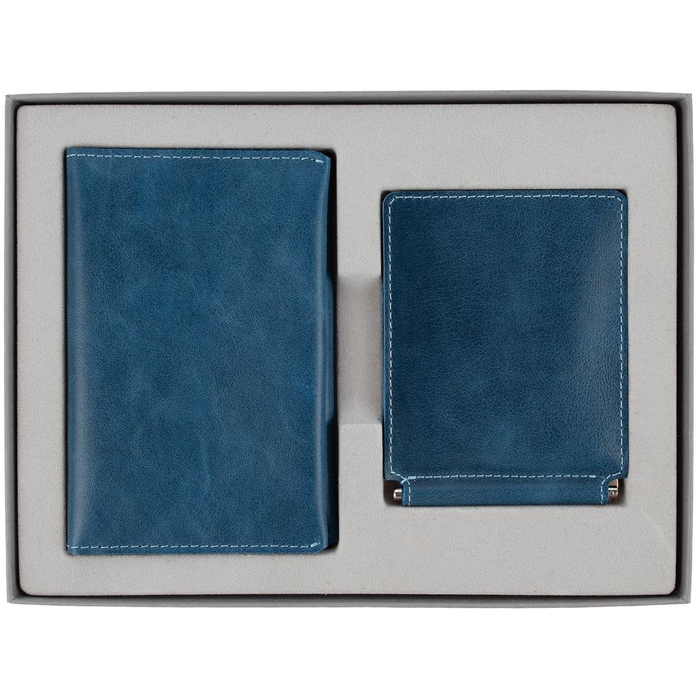 Набор Apache Billfold, синий — фото 7