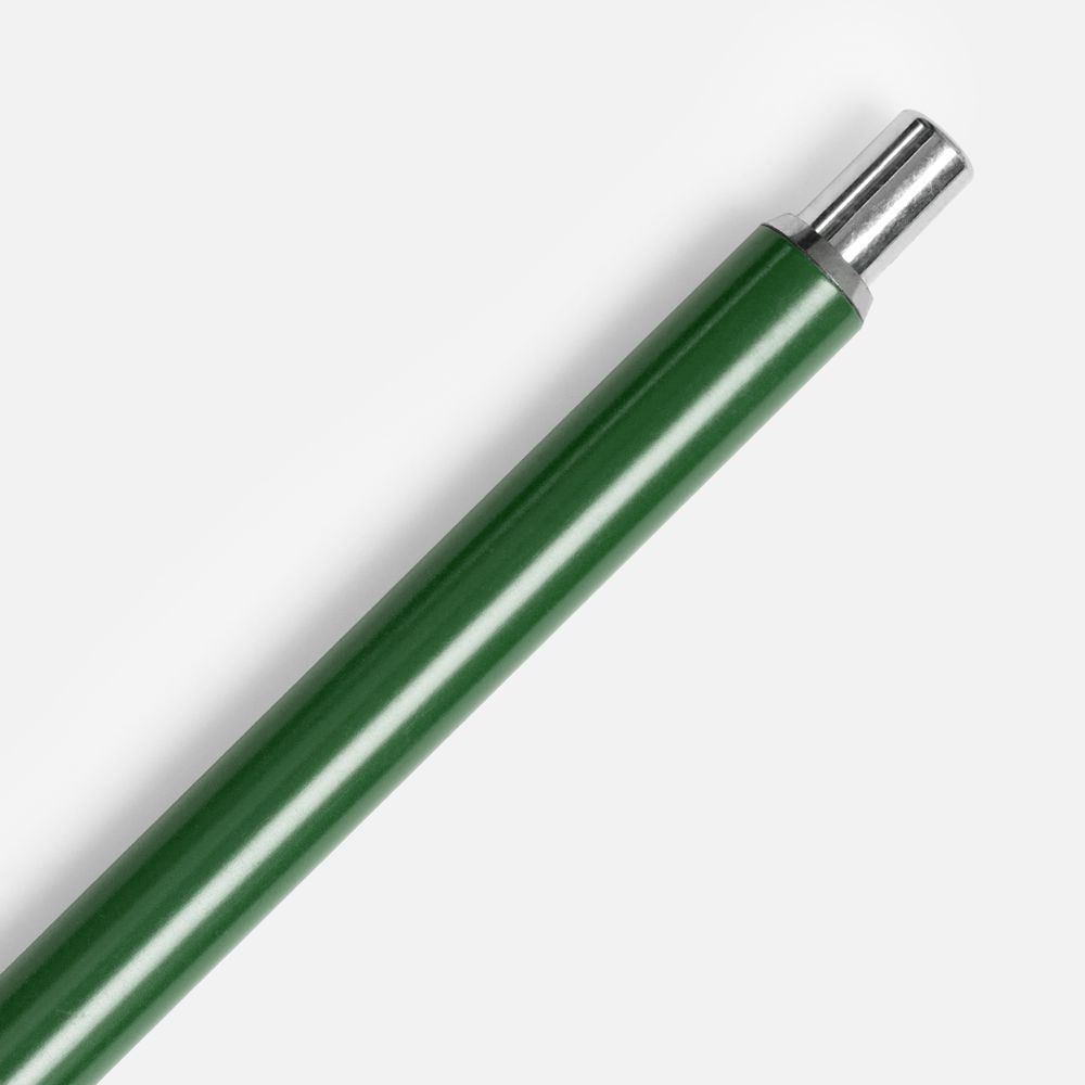 Ручка шариковая Slim Beam, зеленая — фото 3