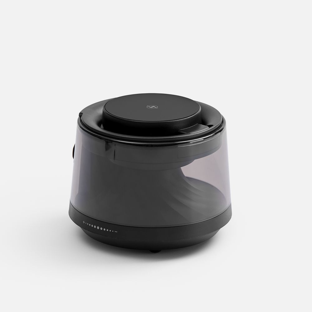 Bluetooth-колонка с подсветкой и беспроводной зарядкой Quantium, черная — фото 6