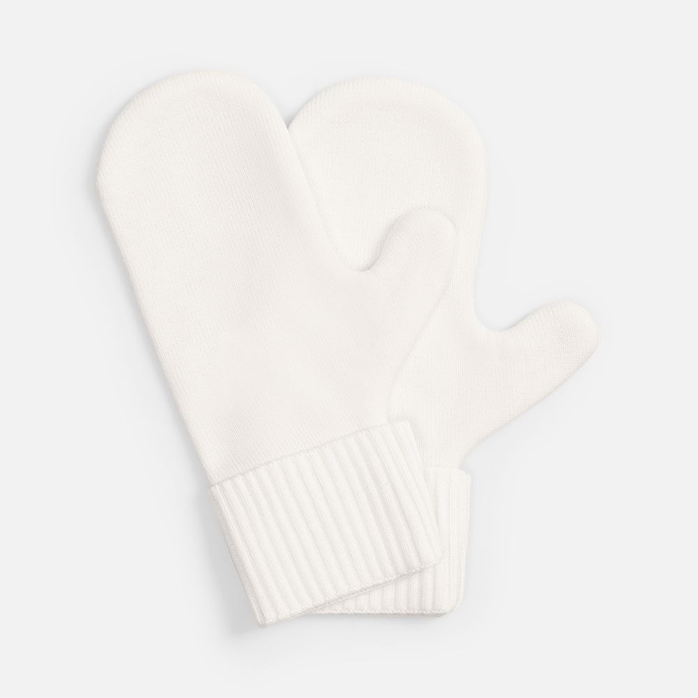 Варежки Yong, белые — фото 3