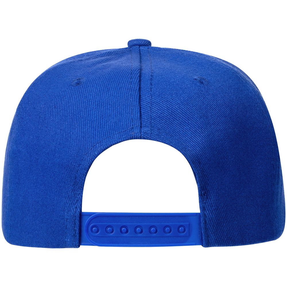 Бейсболка Snapback с прямым козырьком, ярко-синяя — фото 7