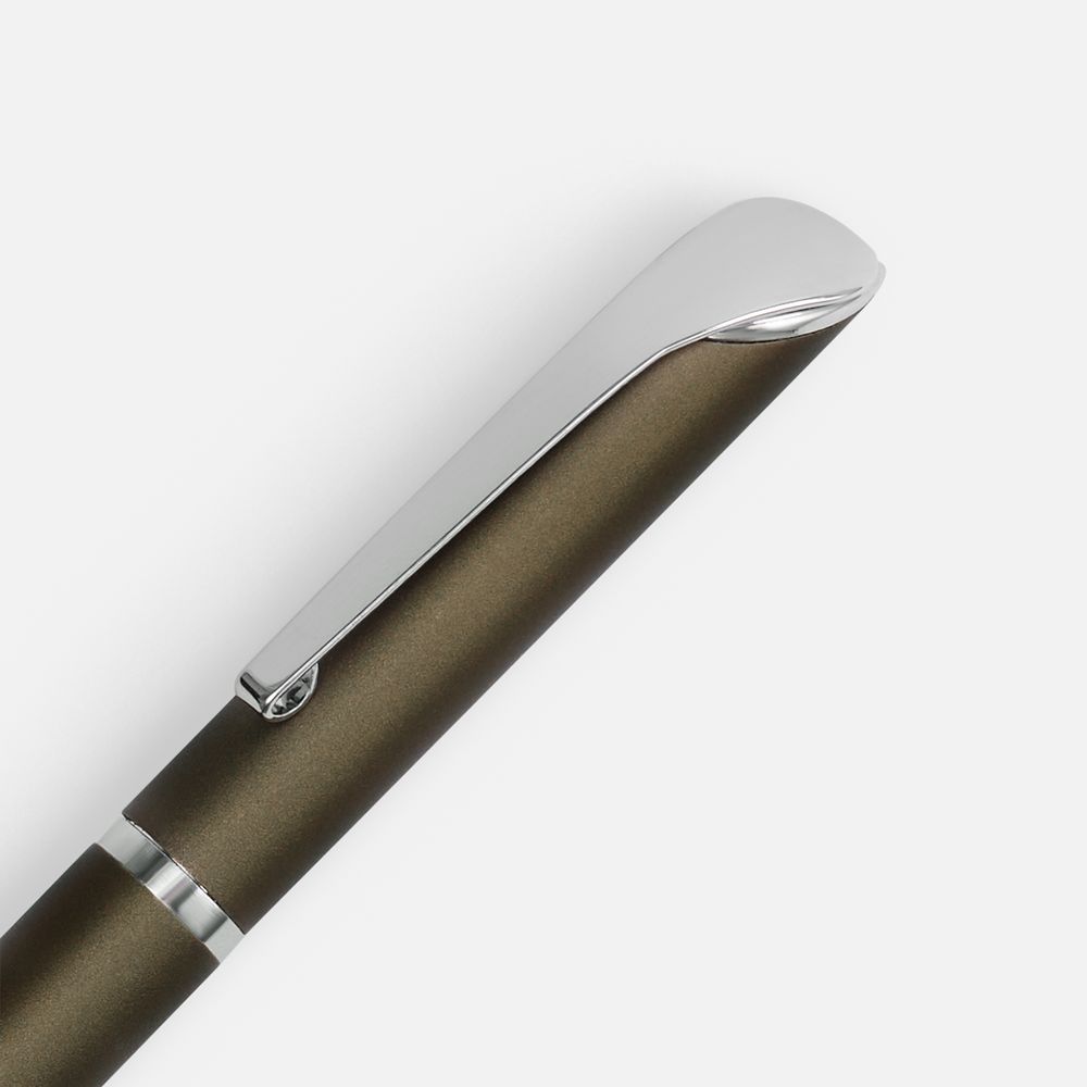 Ручка шариковая Glide ver.2, коричневая — фото 3