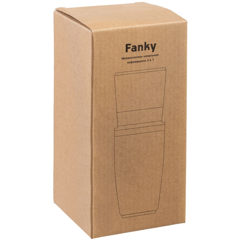 Капельная кофеварка Fanky 3 в 1, черная, в упаковке — фото 6