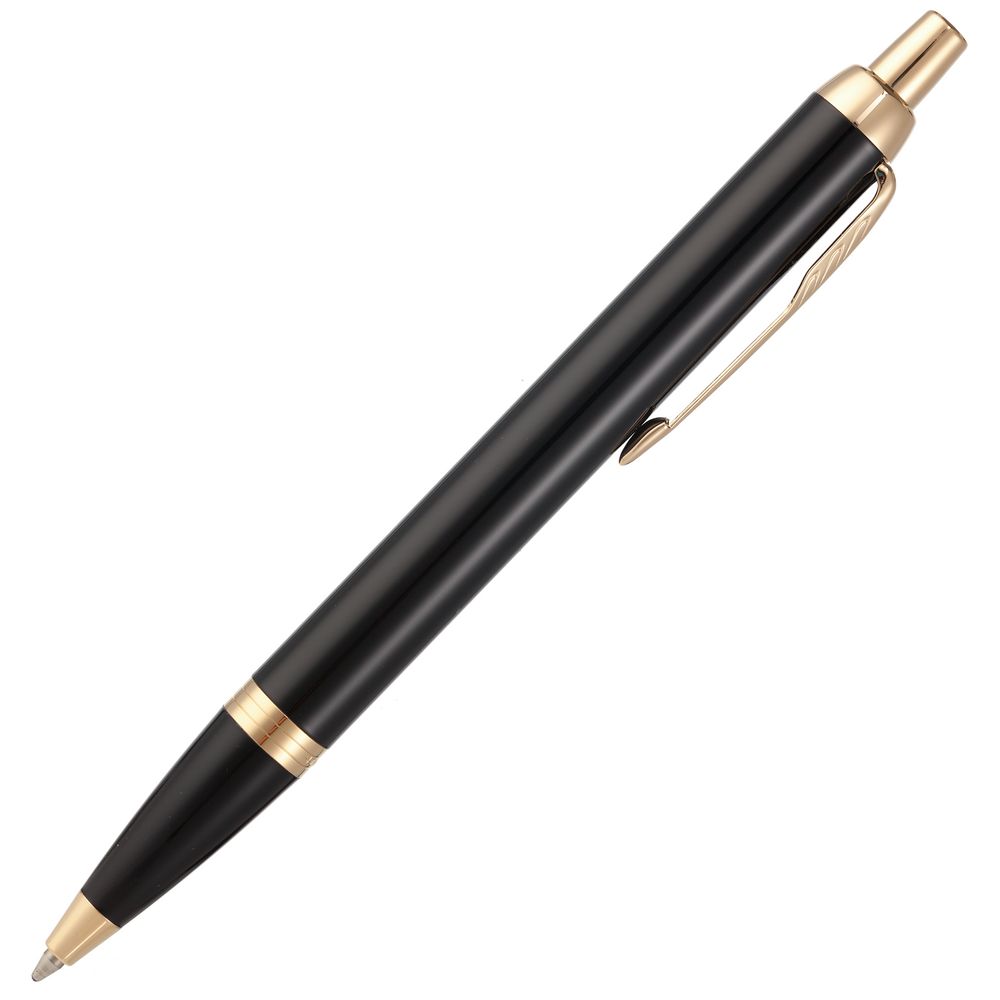 Ручка шариковая Parker IM Core Black GT, черная — фото 4