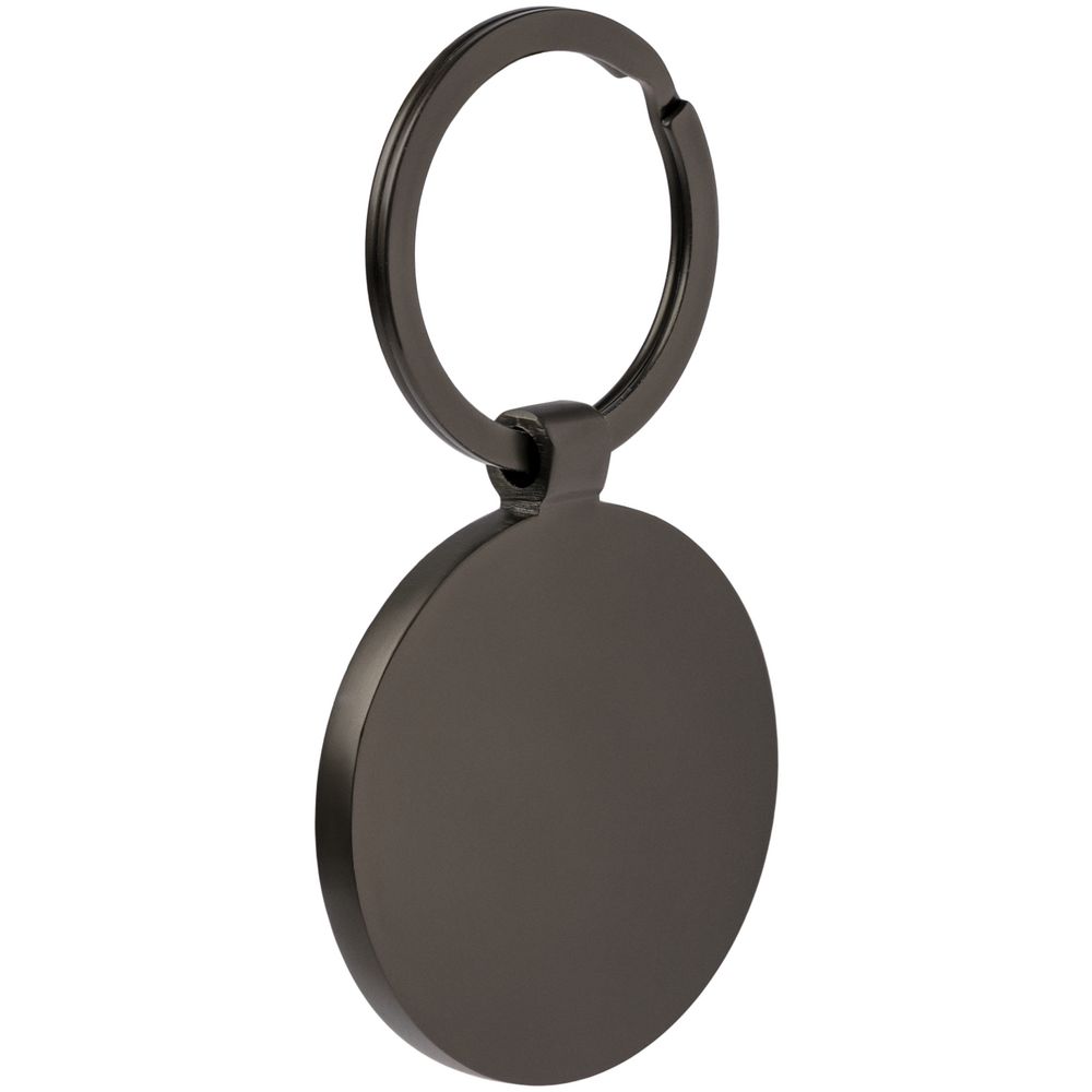 Брелок Gun Metal Circle, графитовый — фото 1