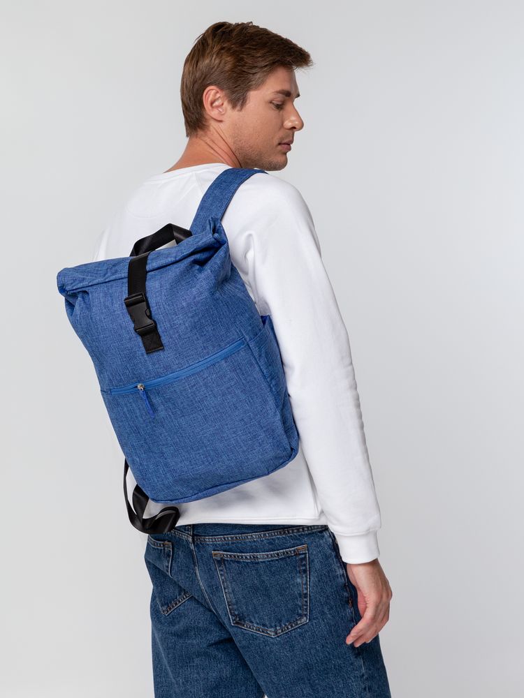 Рюкзак Packmate Roll, синий — фото 6