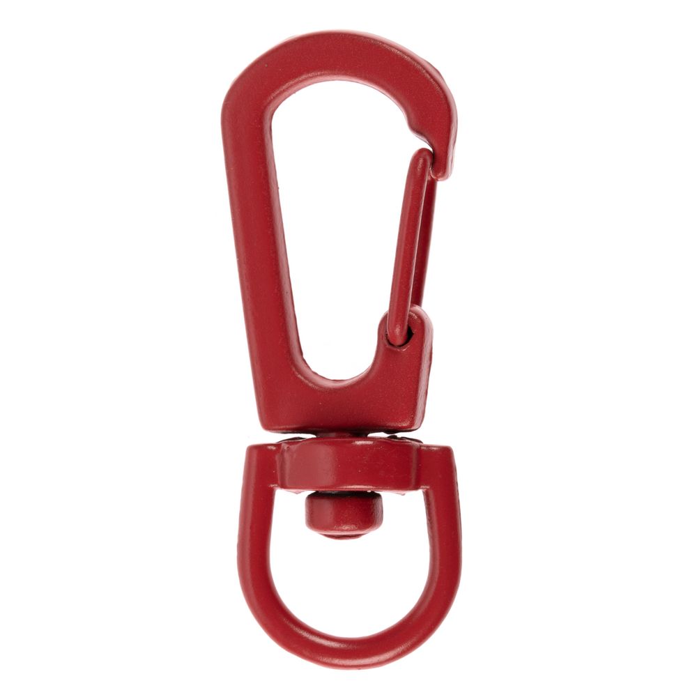Застежка-карабин Snap Hook, S, красная — фото 2