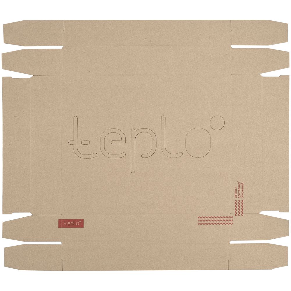 Коробка Teplo, малая, крафт — фото 5