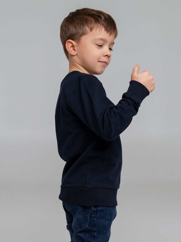 Свитшот детский Toima Kids, темно-синий — фото 7