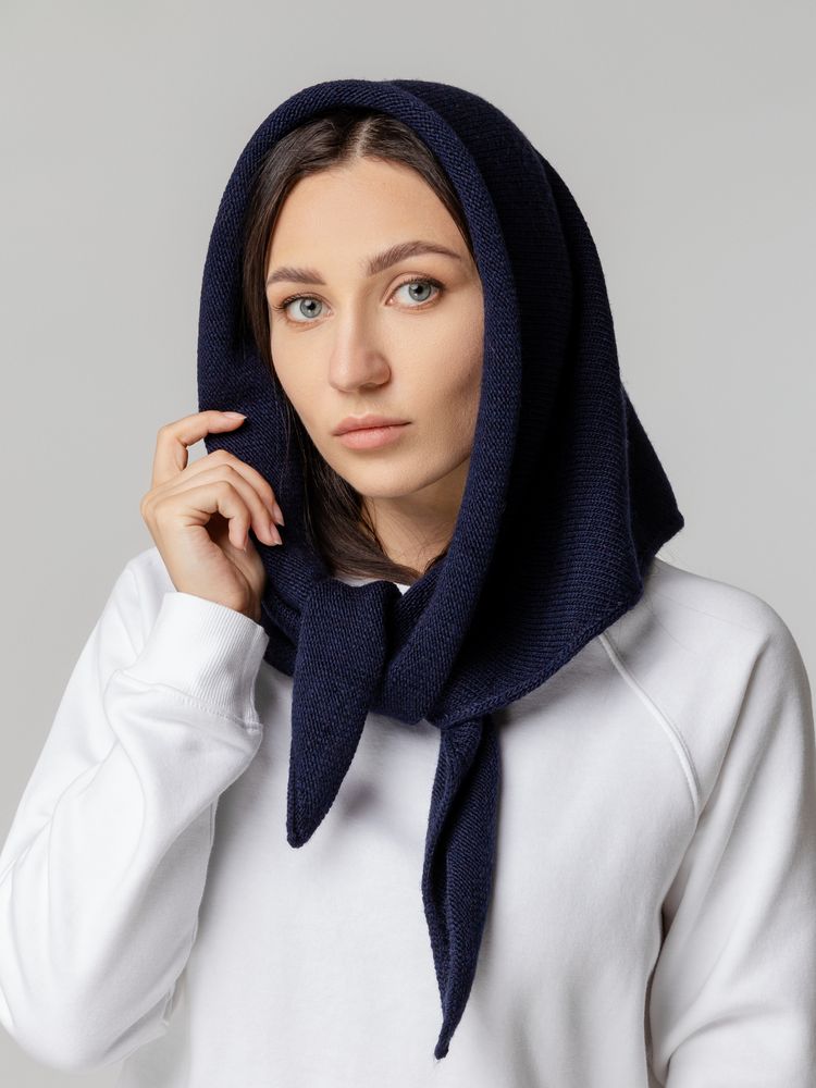 Косынка Dalia, темно-синяя — фото 3