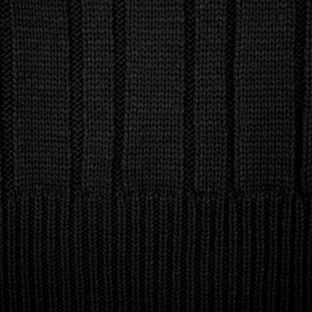 Шарф Knit Beat, черный — фото 3