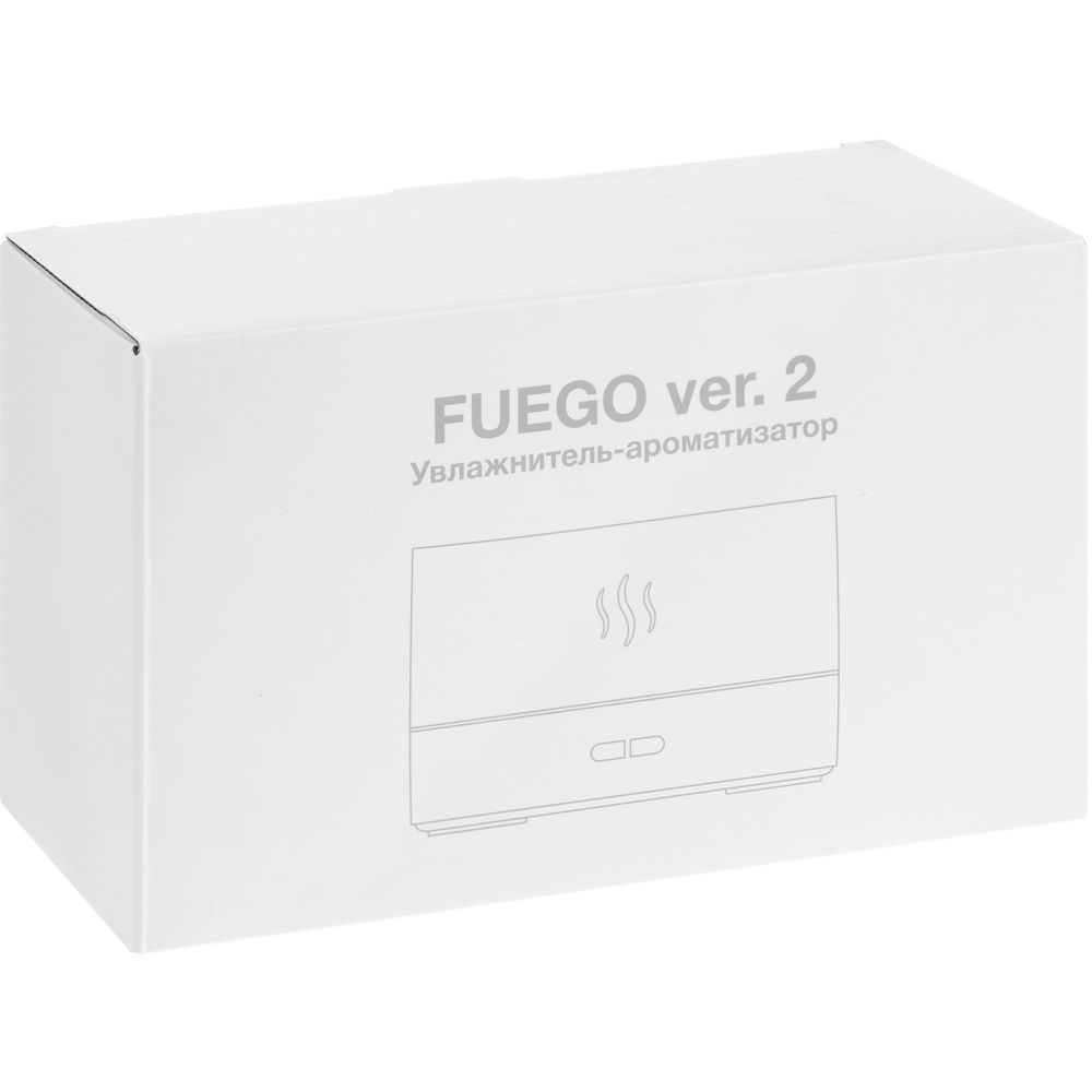 Увлажнитель-ароматизатор с имитацией пламени Fuego ver.2, белый — фото 9