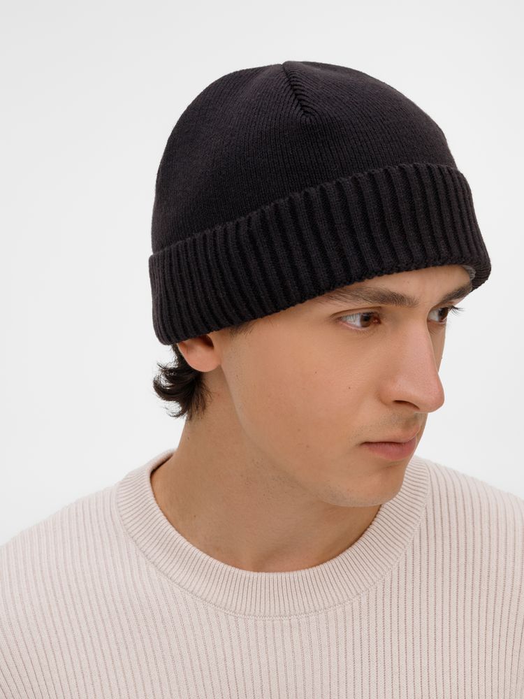 Шапка ComFleece, черная — фото 8