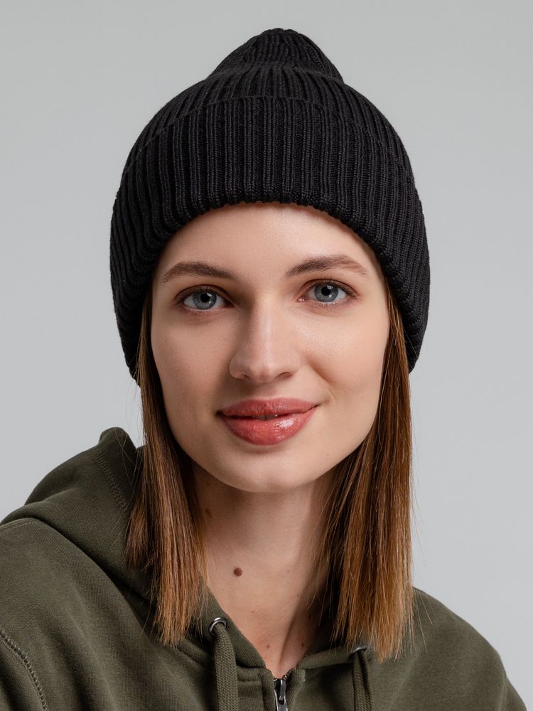 Шапка Stout, черная — фото 7