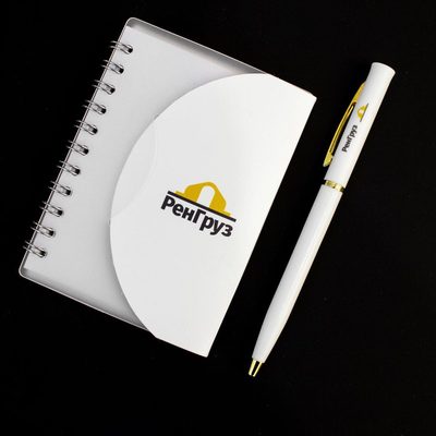 Корпоративный набор полиграфии: визитки, бланки, папки